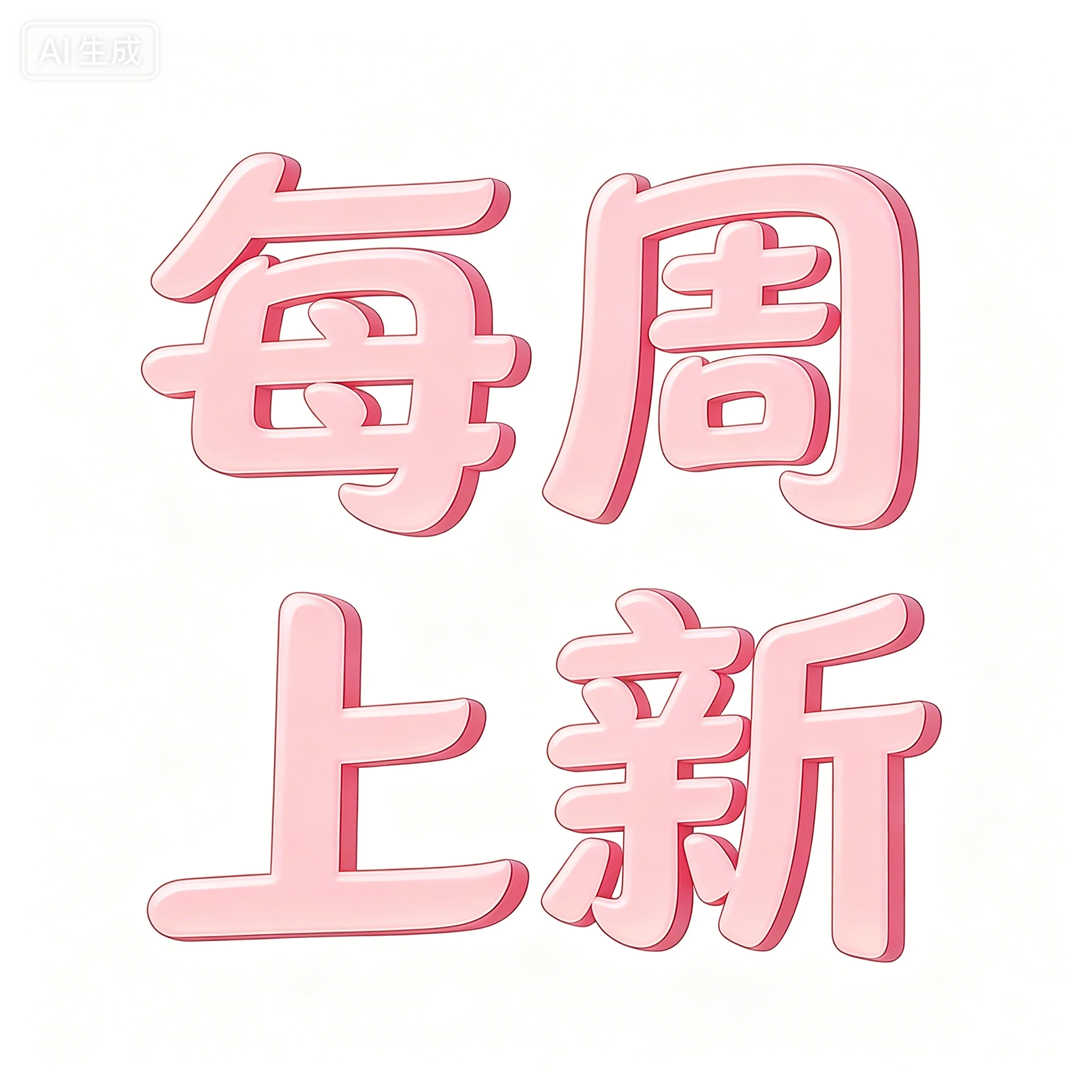 每周上新